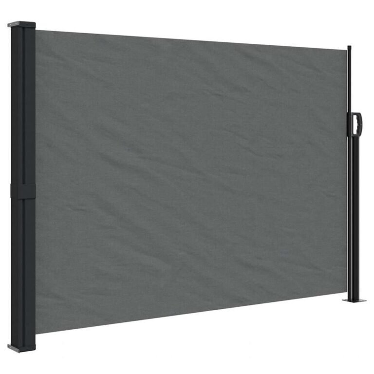Ištraukiama šoninė markizė – 140×600 cm, antracito spalva Ištraukiama šoninė markizė – 140×600 cm, antracito spalva