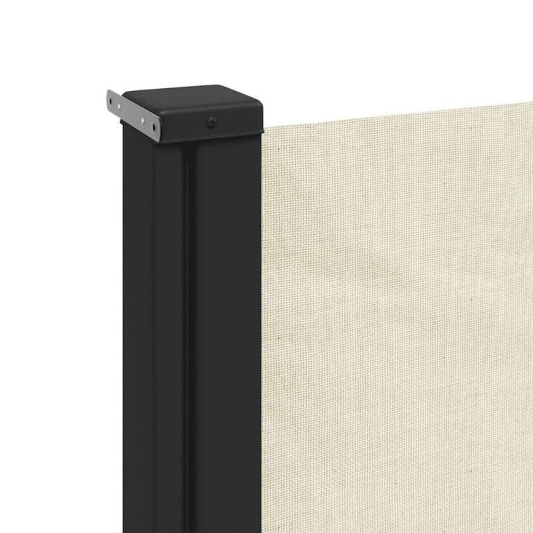 Ištraukiama šoninė markizė – 160×600 cm, kreminė spalva – produkto nuotrauka 7