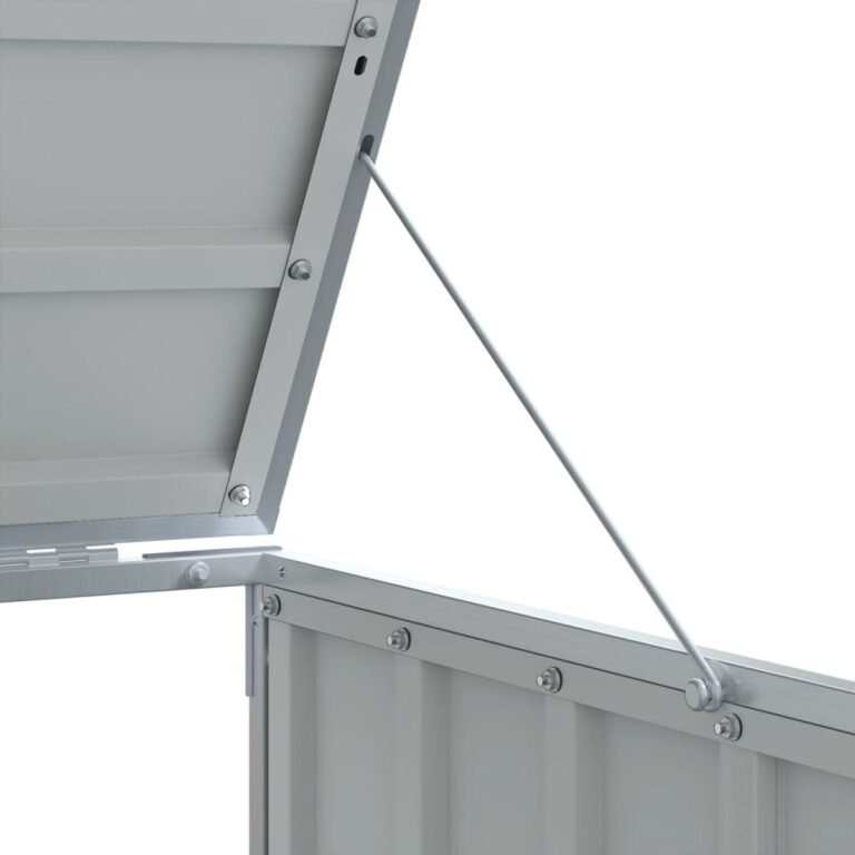 Šiukšliadėžių stoginė – 144×81×113 cm, antracito spalva – produkto nuotrauka 10