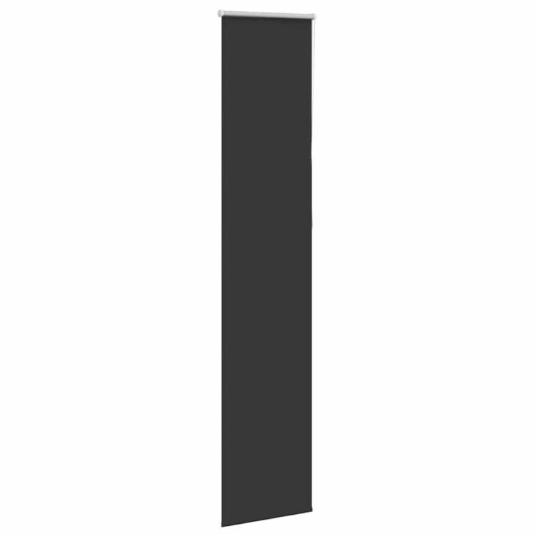 vidaXL roletas juodas 60x210 cm audinio plotis 55,7 cm poliesteris – produkto nuotrauka 3
