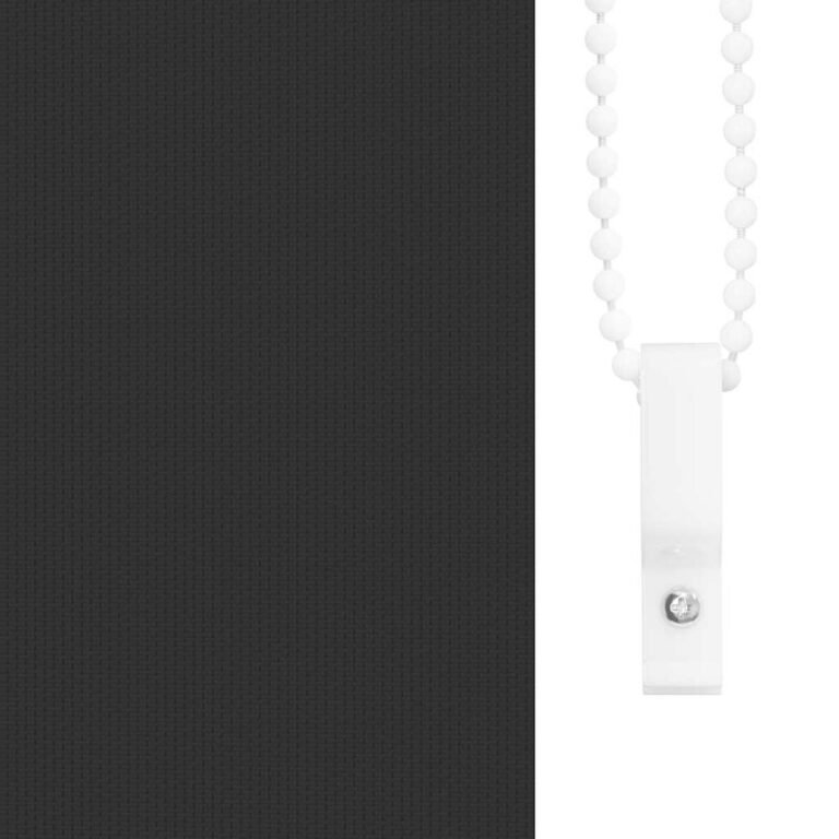 vidaXL roletas juodas 60x210 cm audinio plotis 55,7 cm poliesteris – produkto nuotrauka 10