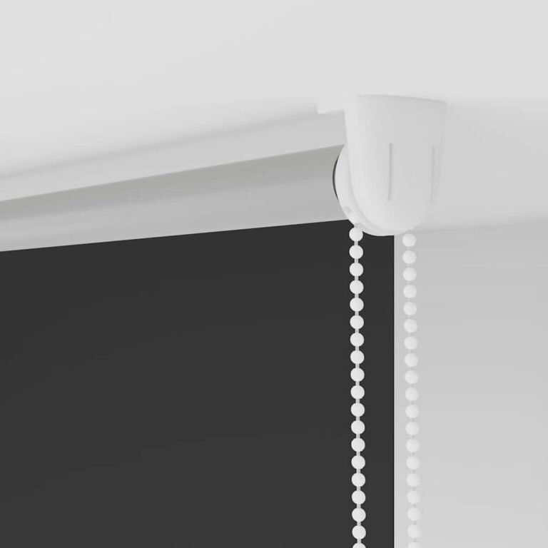 vidaXL roletas juodas 60x210 cm audinio plotis 55,7 cm poliesteris – produkto nuotrauka 13