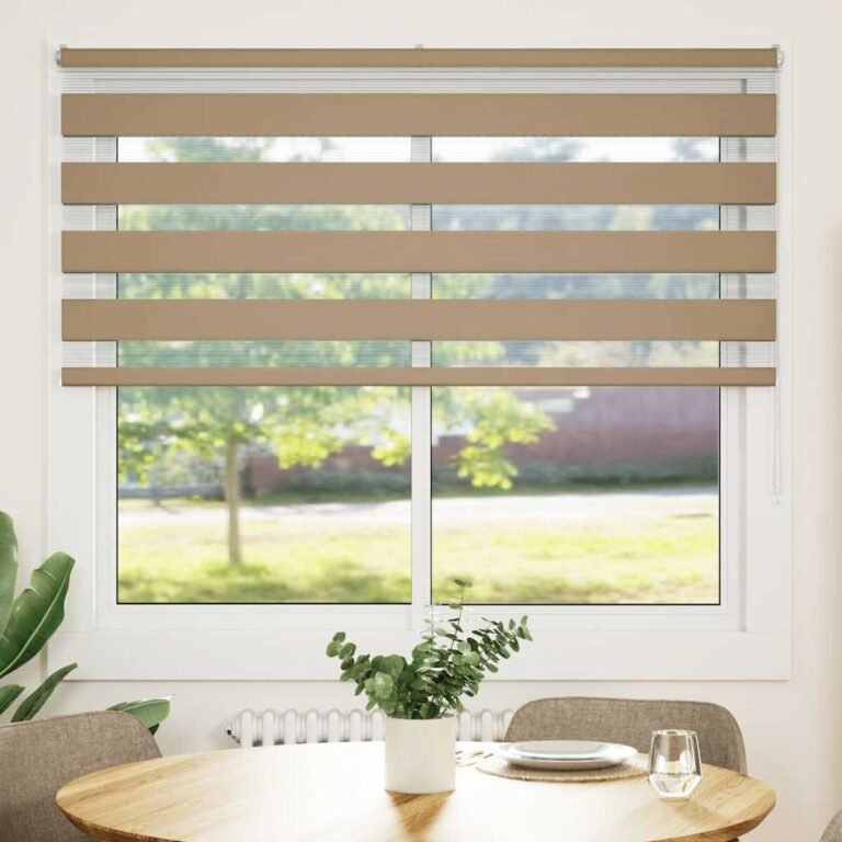 Diena-naktis roletas – 165×100 cm, ruda spalva – produkto nuotrauka 2