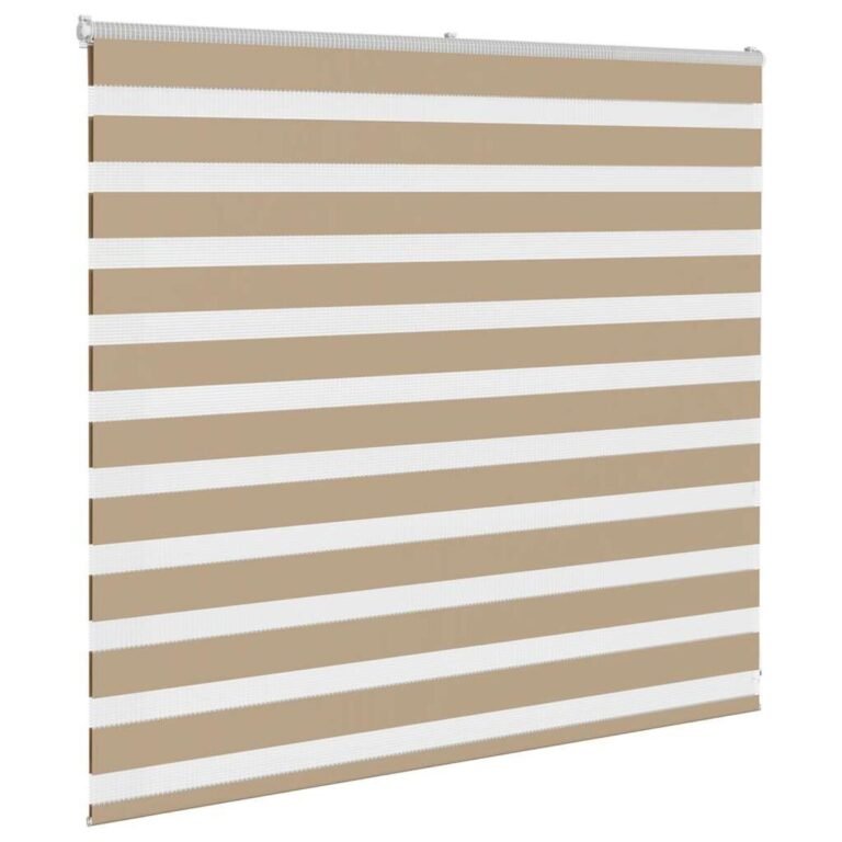 Diena-naktis roletas – 165×100 cm, ruda spalva – produkto nuotrauka 3