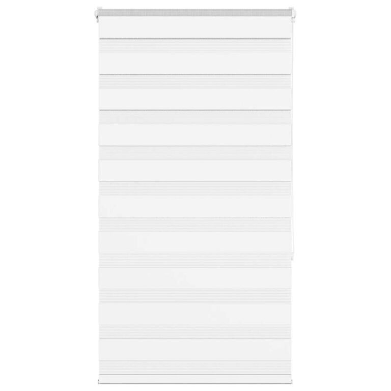 Diena-naktis roletas – 80×150 cm, balta spalva