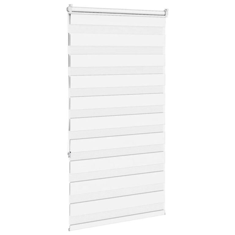 Diena-naktis roletas – 80×150 cm, balta spalva – produkto nuotrauka 3