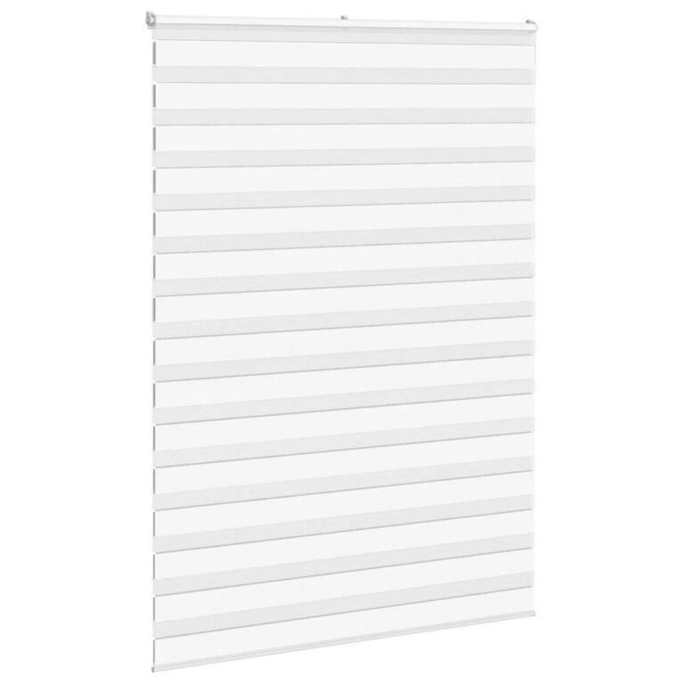 Diena-naktis roletas – 160×200 cm, balta spalva – produkto nuotrauka 3