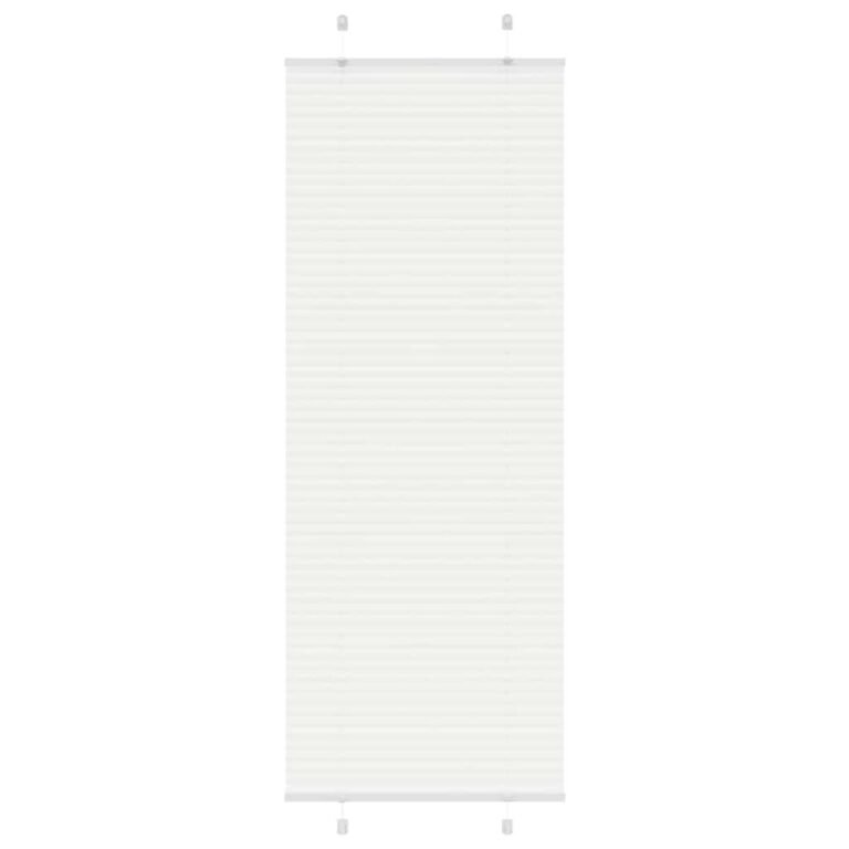 Plisuotas roletas – 80×200 cm, balta spalva