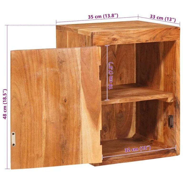 vidaXL Naktinis staliukas 2 vnt. Ruda 35 x 33 x 48 cm – produkto nuotrauka 11