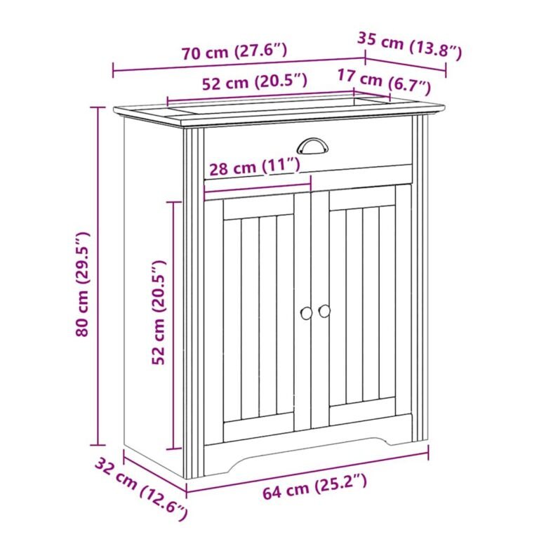 vidaXL Vonios Kriauklė "BODO" Balta ir ruda 70x35x80 cm – nuotrauka 9 vidaXL Vonios Kriauklė "BODO" Balta ir ruda 70x35x80 cm – produkto nuotrauka 9