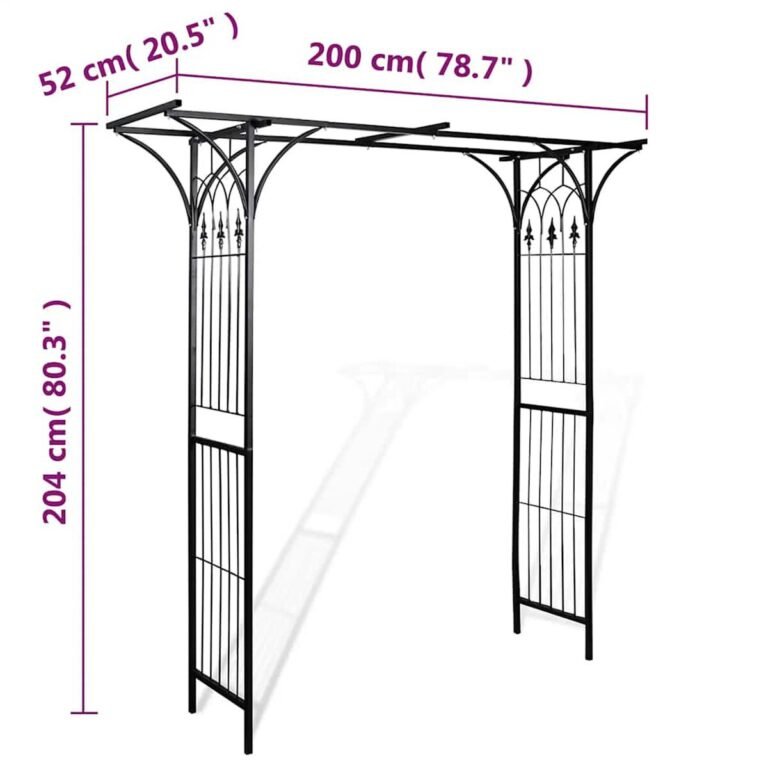 Skėčiai ir pavėsinės – 200×52×204 cm – produkto nuotrauka 6