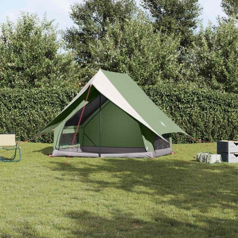 vidaXL Šeimos palapinė 220 x 220 x 184 cm Poliesteris ir fibra stiklas – produkto nuotrauka 2