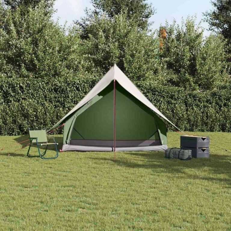 vidaXL Šeimos palapinė 220 x 220 x 184 cm Poliesteris ir fibra stiklas – produkto nuotrauka 3