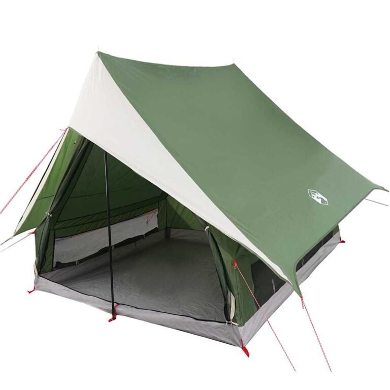 vidaXL Šeimos palapinė 220 x 220 x 184 cm Poliesteris ir fibra stiklas – produkto nuotrauka 12