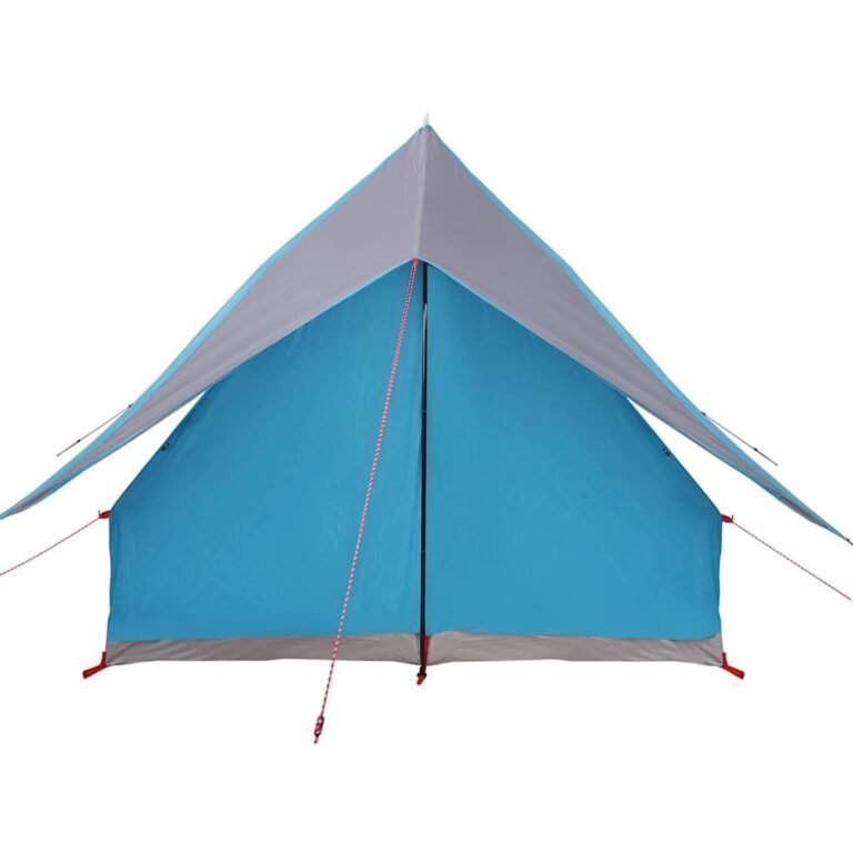 vidaXL Šeimos palapinė 220 x 220 x 184 cm Poliesteris ir fibra stiklas – produkto nuotrauka 6