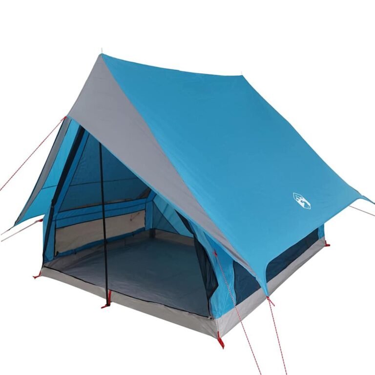 vidaXL Šeimos palapinė 220 x 220 x 184 cm Poliesteris ir fibra stiklas – produkto nuotrauka 12