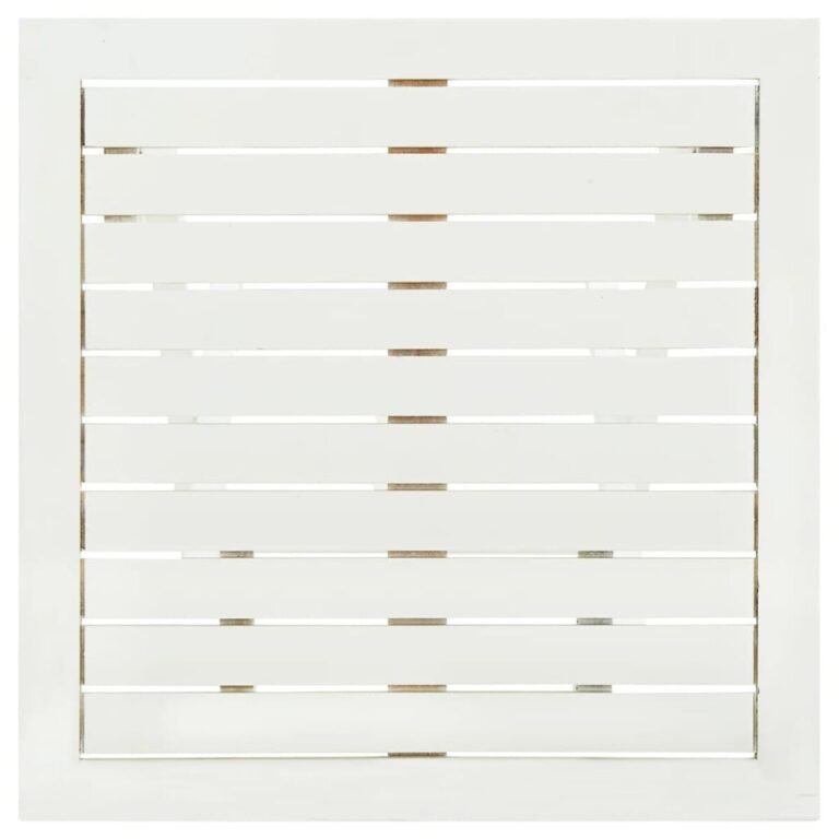 Stalas – 46×46×47 cm, balta spalva – produkto nuotrauka 7