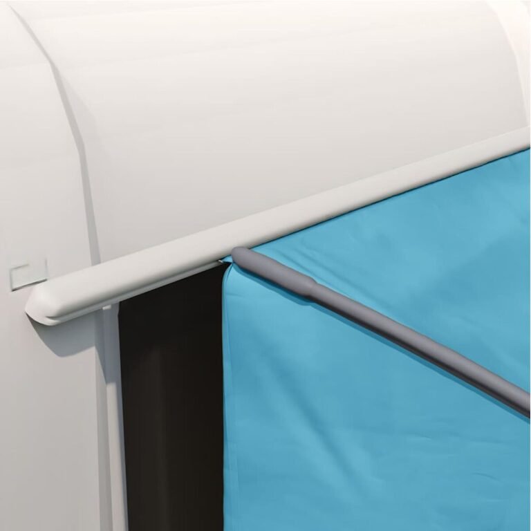 vidaXL Bagažinės palapinė Mėlyna 194 x 180 x 210 cm tafta – produkto nuotrauka 3