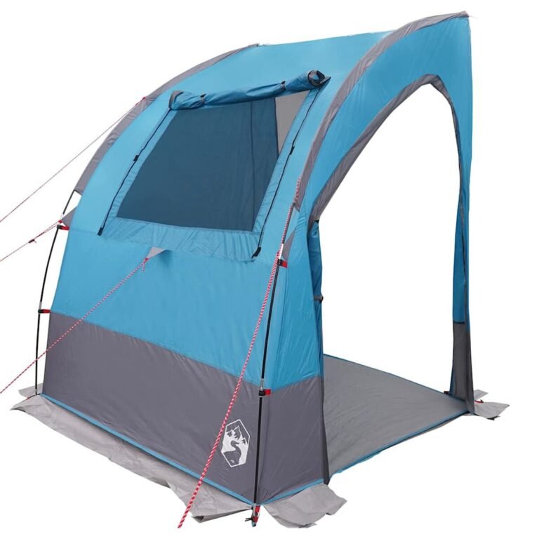 vidaXL Bagažinės palapinė Mėlyna 194 x 180 x 210 cm tafta – produkto nuotrauka 4