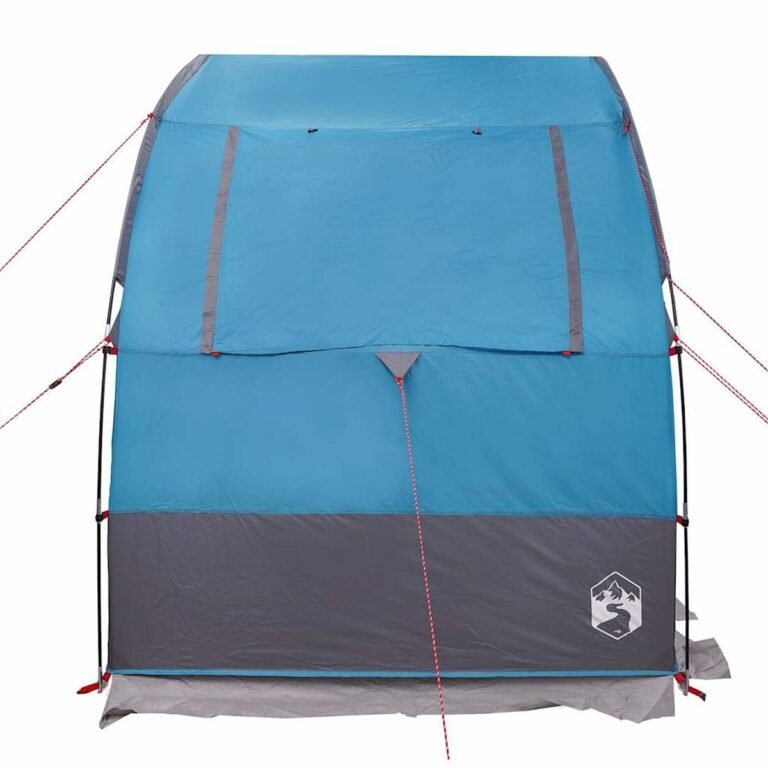 vidaXL Bagažinės palapinė Mėlyna 194 x 180 x 210 cm tafta – produkto nuotrauka 5