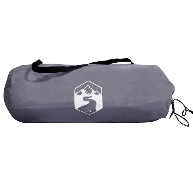 vidaXL Bagažinės palapinė Pilka ir oranžinė 194 x 180 x 210 cm tafta – produkto nuotrauka 9