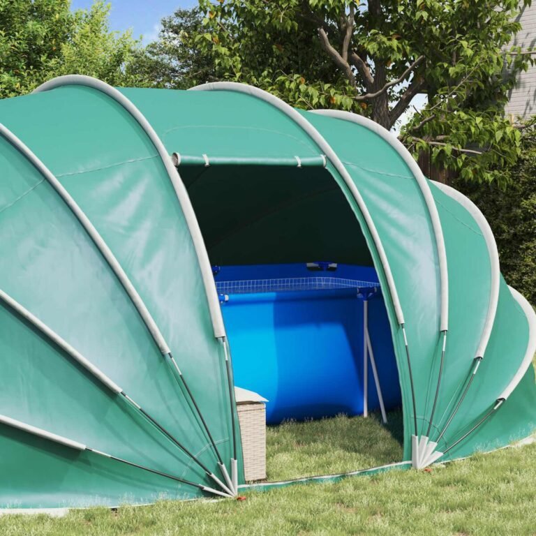 vidaXL Baseino palapinė kupolas 538 x 440 x 204 cm – produkto nuotrauka 4