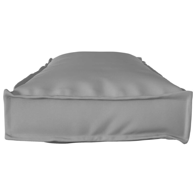 vidaXL Pagalvėlė Oksfordo audinys Pilka 120 x 40 x 8 cm – produkto nuotrauka 3