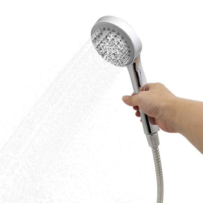 vidaXL Lauko saulės dušas 20 l PVC ir aliuminis Juoda – produkto nuotrauka 10