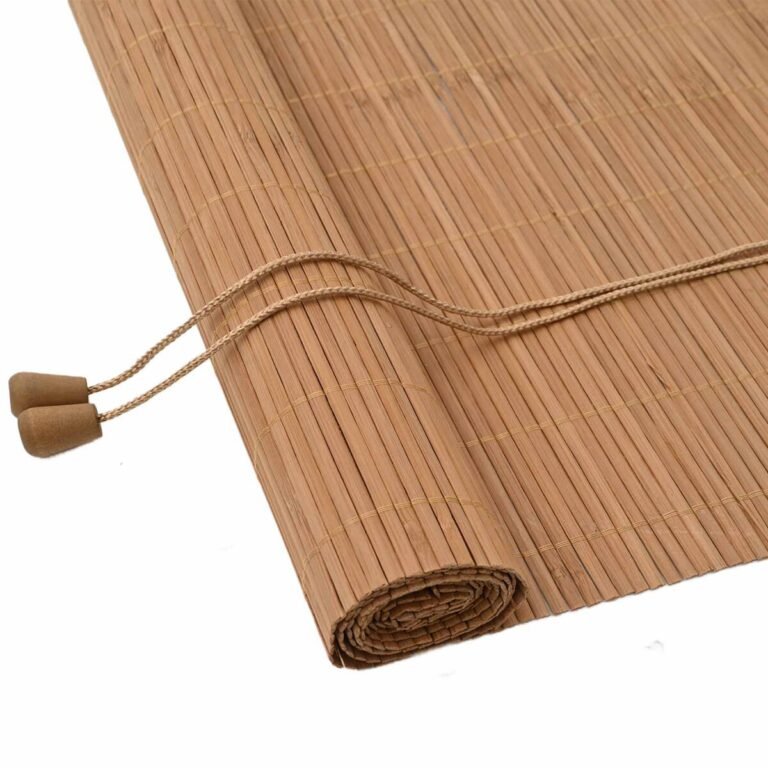 vidaXL Roletas Ruda 100 x 160 cm Bambukas