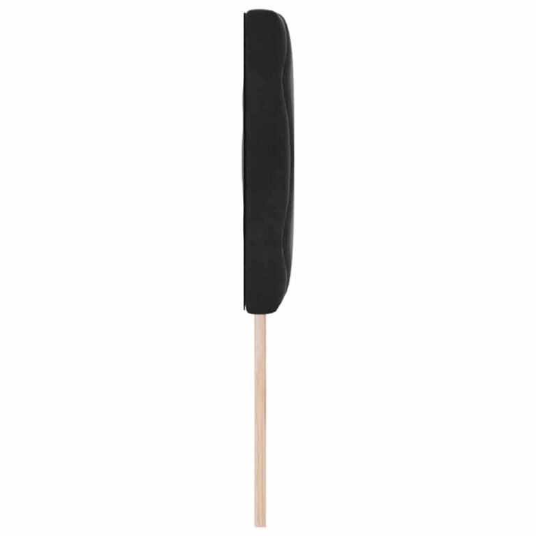 vidaXL Galvūgalis Juodas 144 cm Aksomas – produkto nuotrauka 5