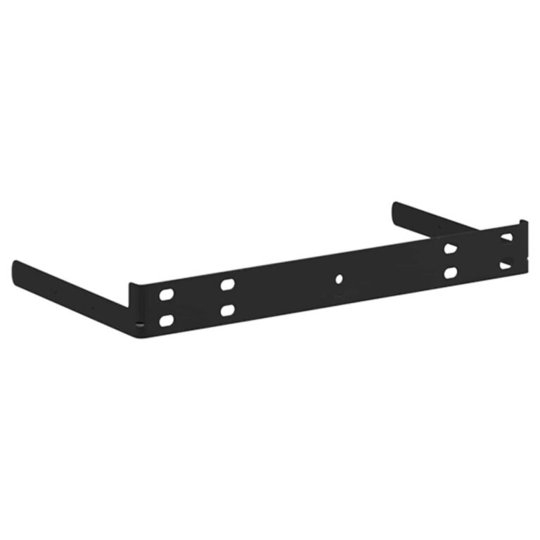 vidaXL Sieninė lentyna 2 vnt. Ruda 60 x 23,5 x 3,8 cm Apdirbta mediena – produkto nuotrauka 12