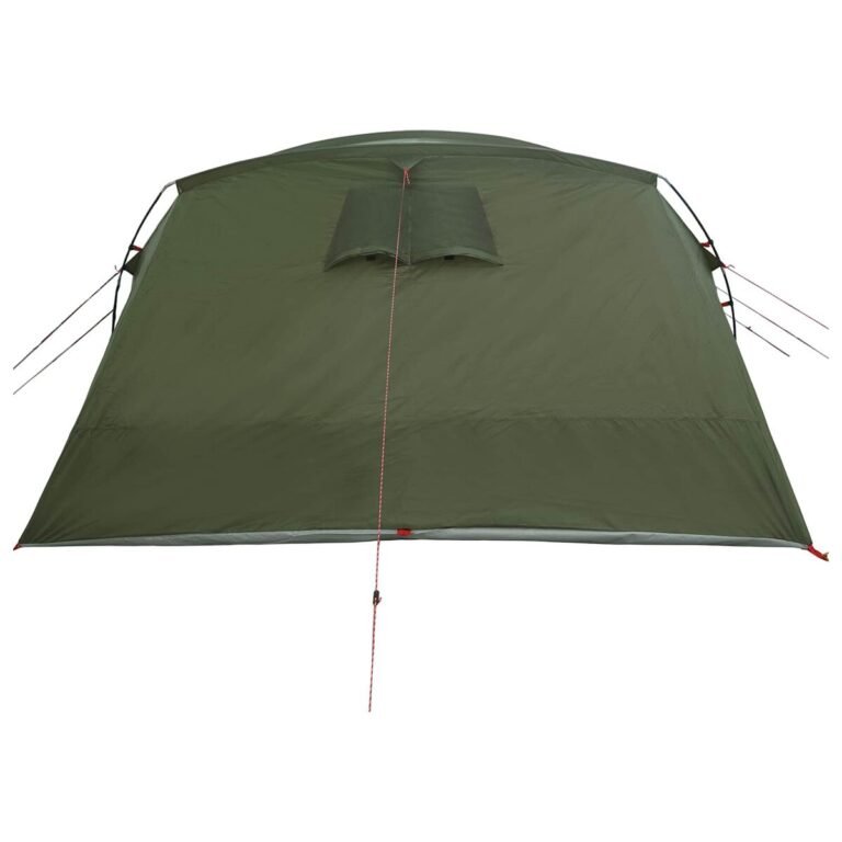 vidaXL Tunelinė palapinė Alyvuogių žalia 427 x 315 x 178 cm – produkto nuotrauka 7