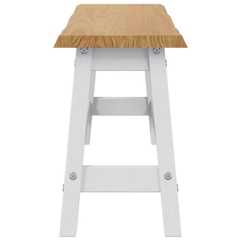 VidaXL Valgomojo suolas EKAI Balta 91,5 x 29 x 45,5 cm – produkto nuotrauka 4