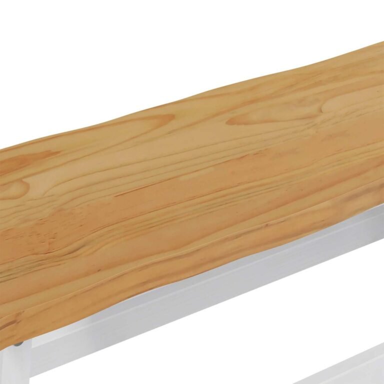 VidaXL Valgomojo suolas EKAI Balta 91,5 x 29 x 45,5 cm – produkto nuotrauka 7