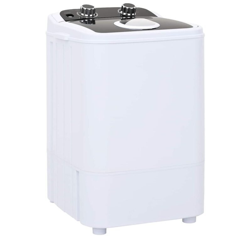 vidaXL Mini skalbimo mašina su vienu būgnu 4,6 kg Juoda ir Balta – nuotrauka 3 vidaXL Mini skalbimo mašina su vienu būgnu 4,6 kg Juoda ir Balta – produkto nuotrauka 3