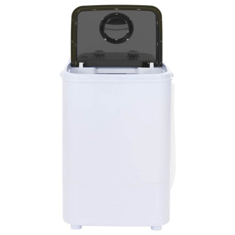 vidaXL Mini skalbimo mašina su vienu būgnu 4,6 kg Juoda ir Balta – nuotrauka 4 vidaXL Mini skalbimo mašina su vienu būgnu 4,6 kg Juoda ir Balta – produkto nuotrauka 4