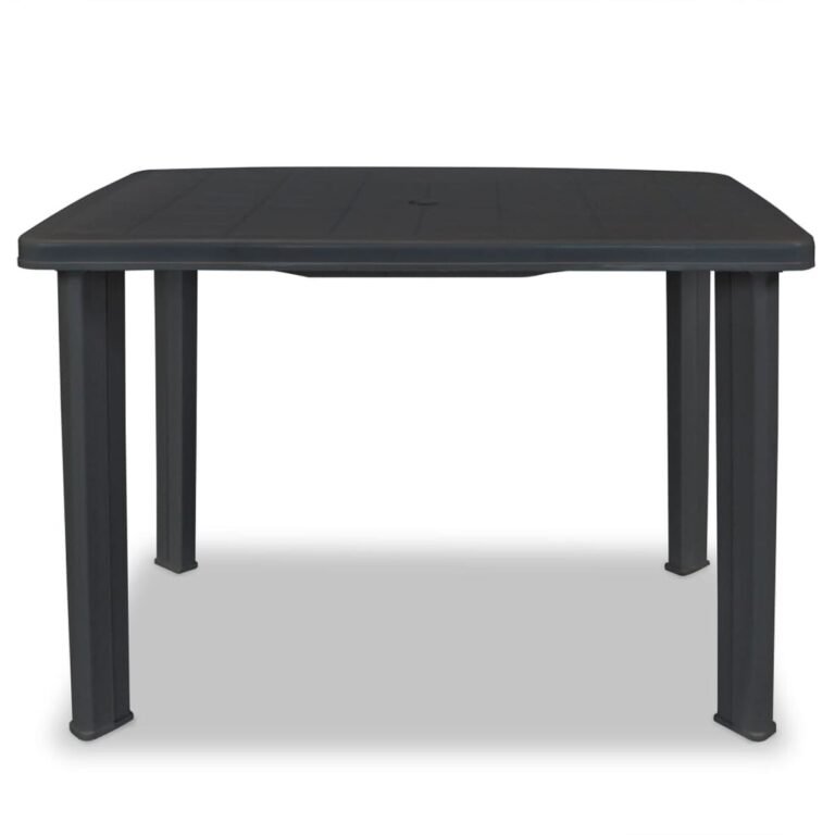 Lauko stalas – 101×68×72 cm, antracito spalva – nuotrauka 3 Lauko stalas – 101×68×72 cm, antracito spalva – produkto nuotrauka 3