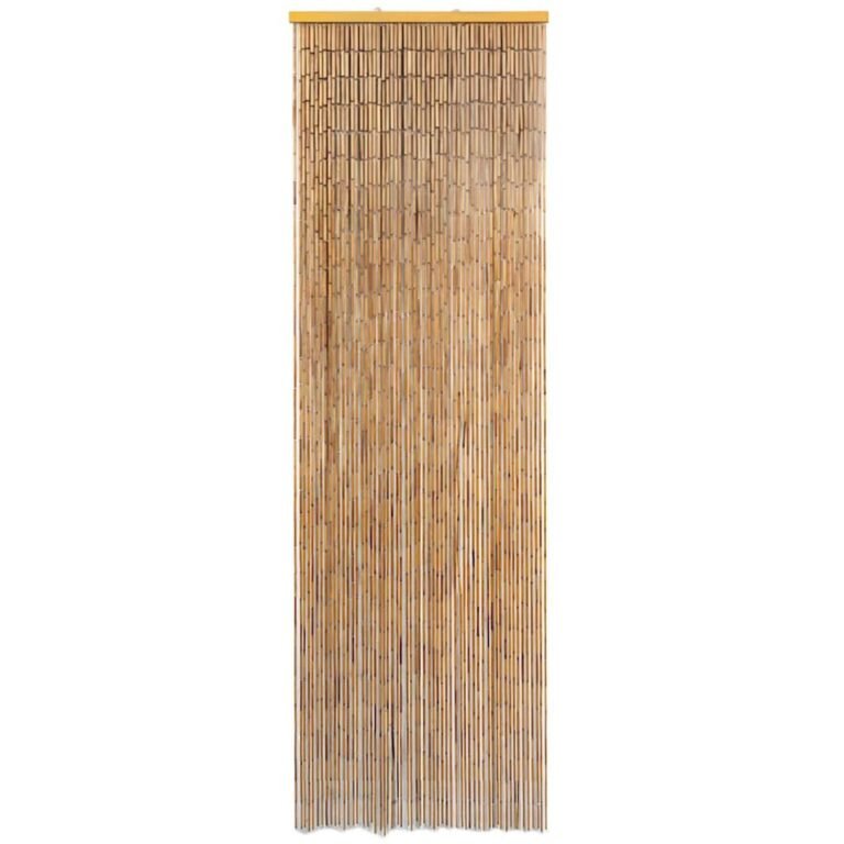 vidaXL Tinklelis nuo vabzdžių kemperio durims, bambukas, 56x185cm – produkto nuotrauka 3