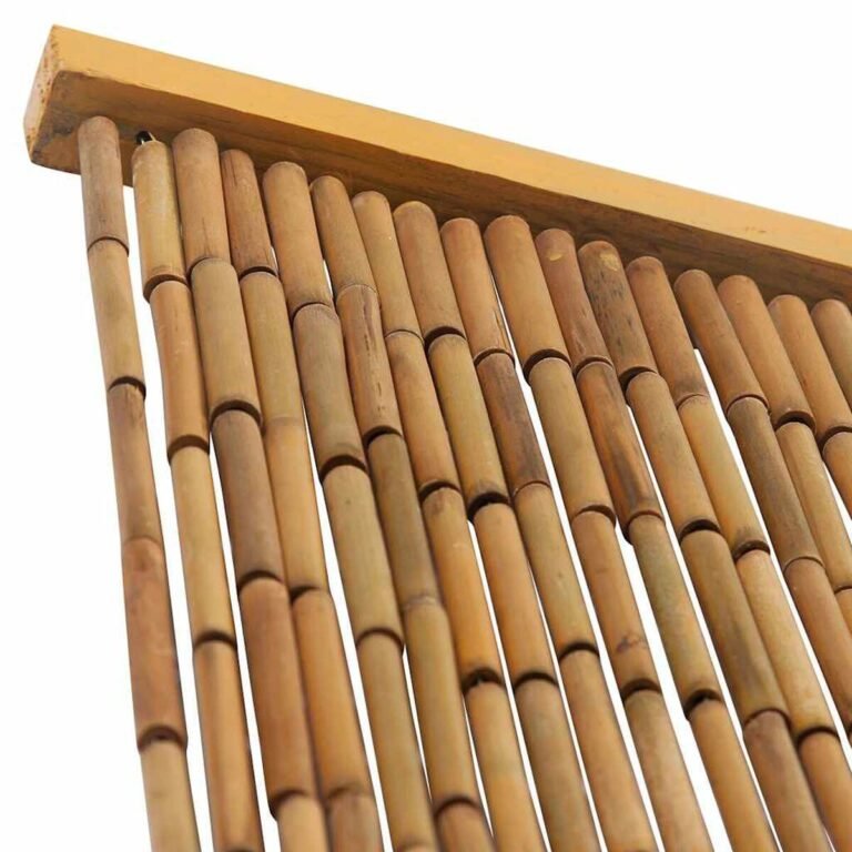 vidaXL Tinklelis nuo vabzdžių kemperio durims, bambukas, 56x185cm – produkto nuotrauka 4