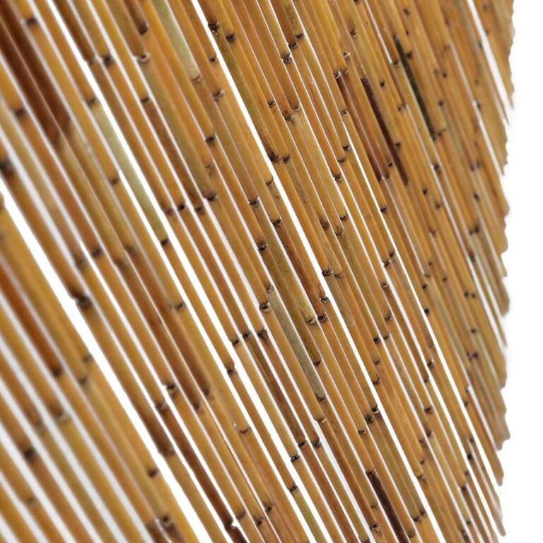vidaXL Tinklelis nuo vabzdžių kemperio durims, bambukas, 56x185cm – produkto nuotrauka 5