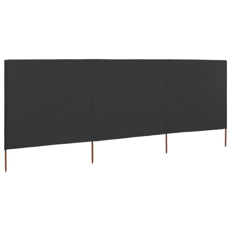 Vėjo užtvara – 400×120 cm, antracito spalva