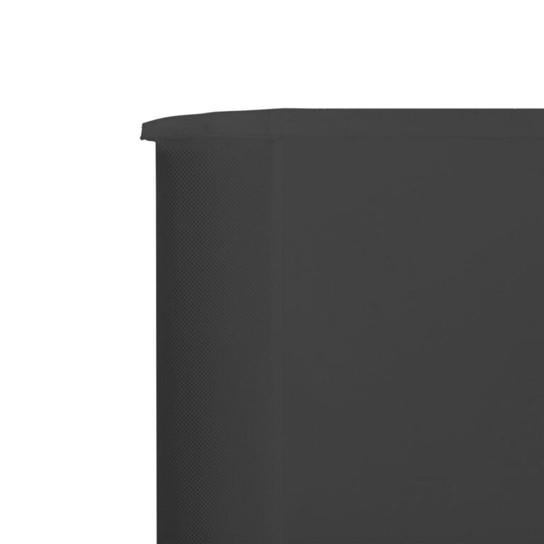 Vėjo užtvara – 400×120 cm, antracito spalva – nuotrauka 4 Vėjo užtvara – 400×120 cm, antracito spalva – produkto nuotrauka 4