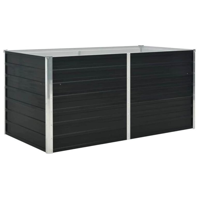 Lova – 160×80×77 cm, antracito spalva
