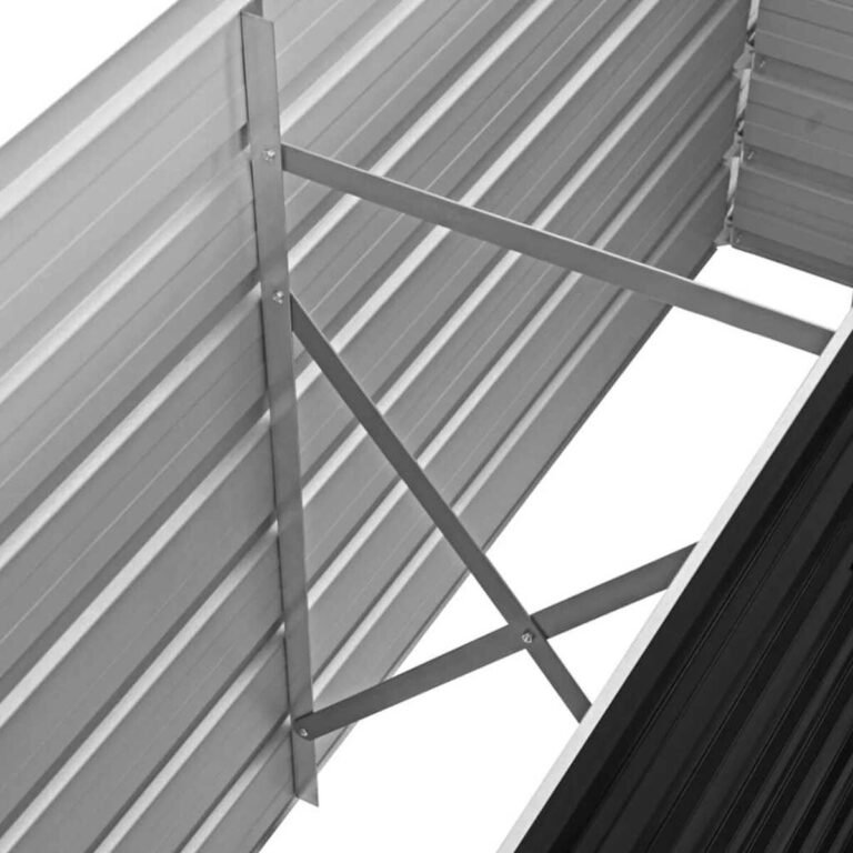 Pakelta lysvė – 160×40×77 cm, antracito spalva – produkto nuotrauka 6