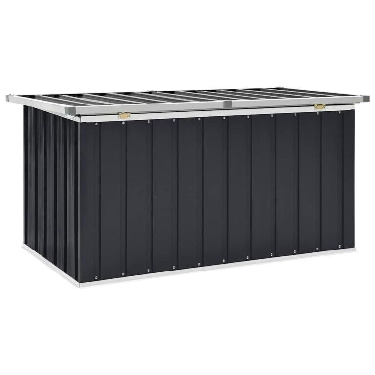 Lauko daiktadėžė – 129×67×65 cm, antracito spalva – produkto nuotrauka 4