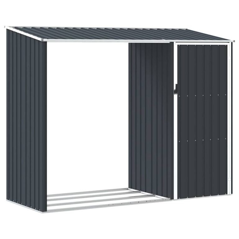Sodo namelis – 245×98×159 cm, antracito spalva Sodo namelis – 245×98×159 cm, antracito spalva