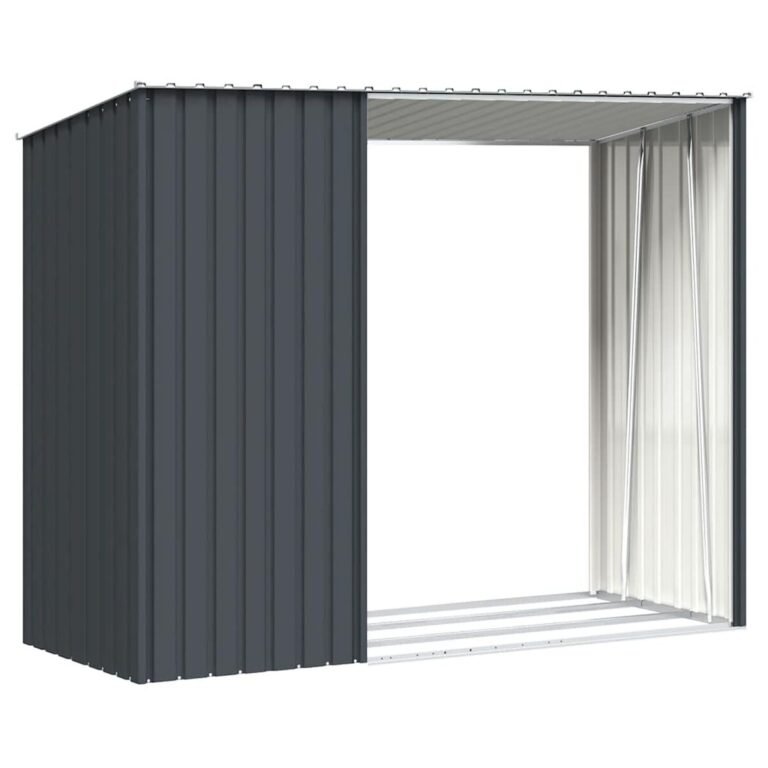 Sodo namelis – 245×98×159 cm, antracito spalva – produkto nuotrauka 8