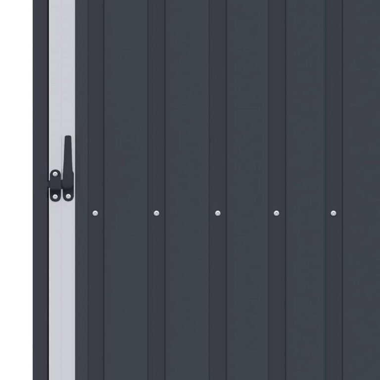 Sodo namelis – 245×98×159 cm, antracito spalva – produkto nuotrauka 10