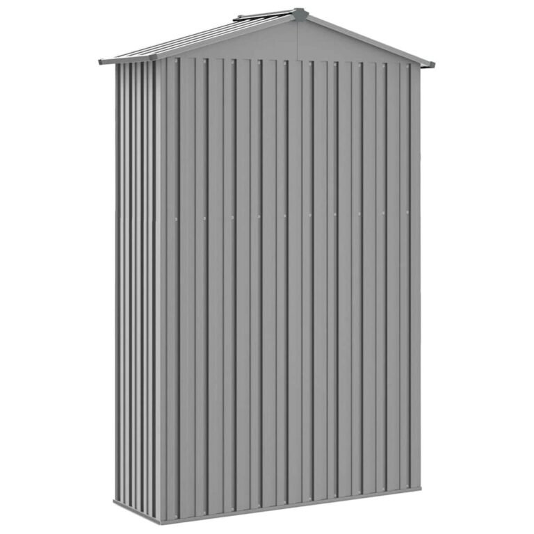 Sodo namelis – 116×45×175 cm, pilka spalva – produkto nuotrauka 8