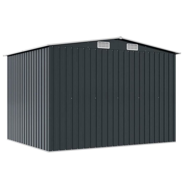 Daiktų laikymo prekė – 257×205×178 cm, antracito spalva – nuotrauka 7 Daiktų laikymo prekė – 257×205×178 cm, antracito spalva – produkto nuotrauka 7